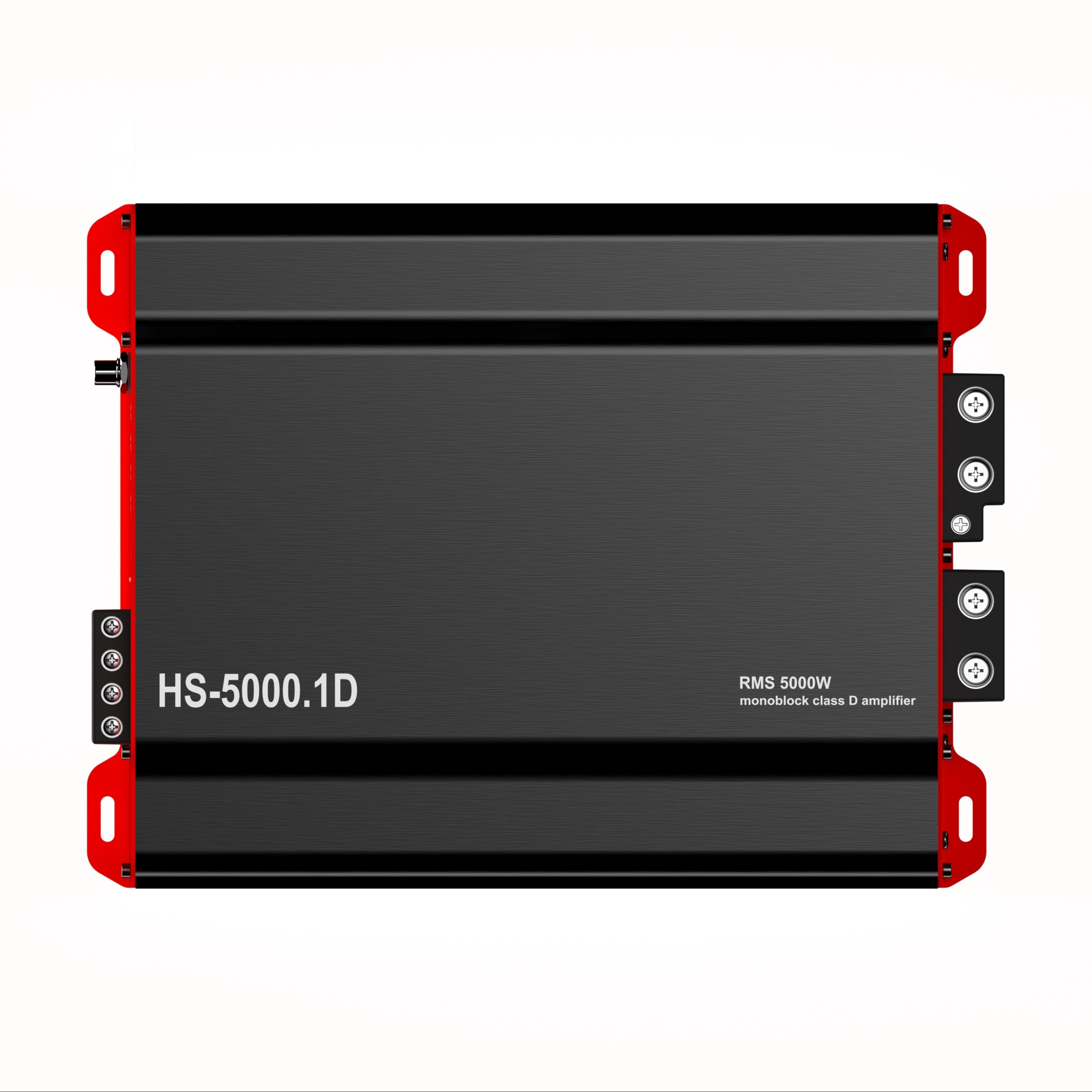 HS-5000.1D RMS 5000W Class D Monoblock Digital Amp Car Power Amplifier Mono Car Audio Amplifier Supported for ODM/OEM